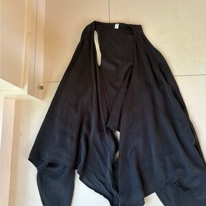 lululemon athletica Black Draped Cardigan